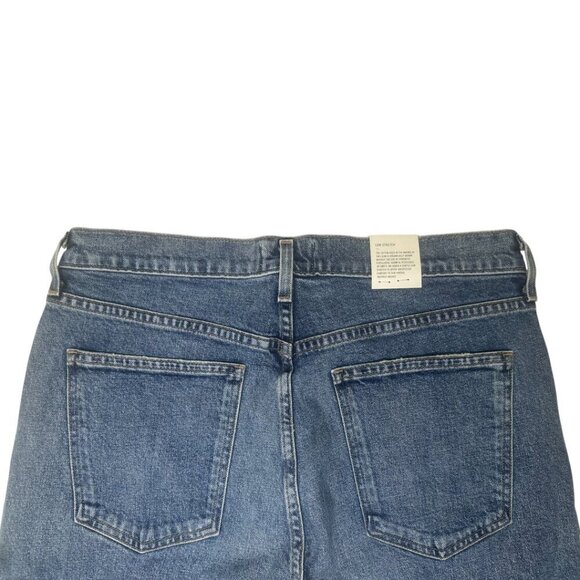 New Agolde Merrel Mid Rise Straight Leg Ankle Jeans Size 30 In Spellbound Wash - Picture 11 of 15